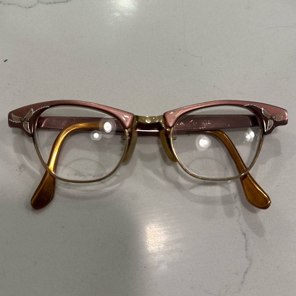 Vintage 50s Cat Eye Glasses - image 6